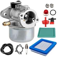 799868 Carburetor with Air Filter Spark Plug Tune Up Kit Compatible with Briggs & Stratton Craftsman 694882, 698444,498254, 798170, 498170, 49-817-0, 497347, 498966 and 497314.4-7 hp Engines
