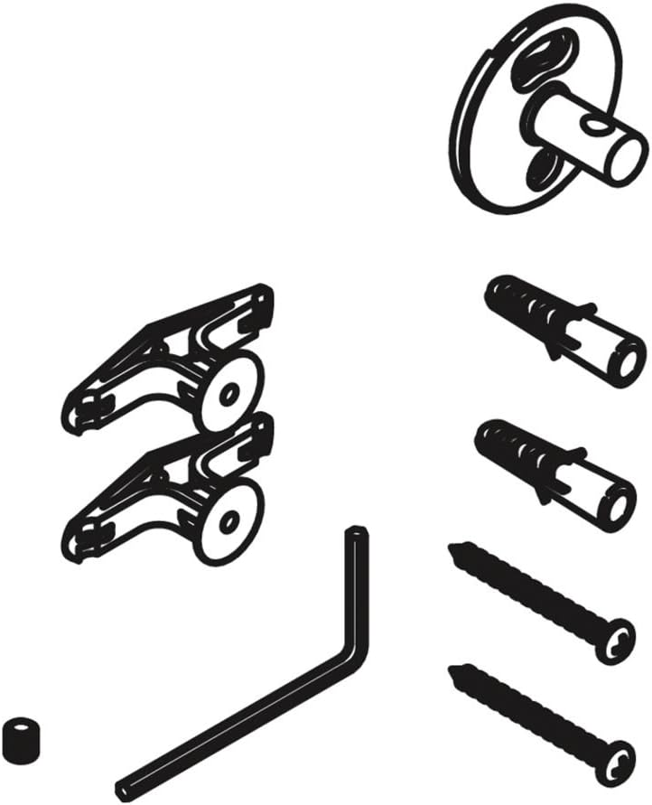KOHLER 1064696 Anchor Kit Genuine Part, Unfinished