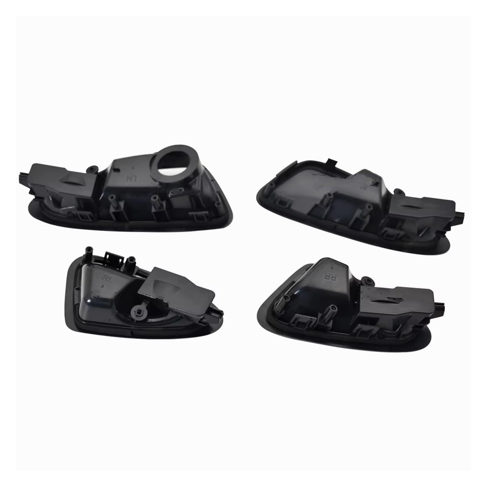 Coche Manija Puerta Interior Para Seat Para Ibiza 6J 2010-2022 Manija Interior Puerta Delantera Trasera Izquierda Derecha 6J1837113A 6J4839114A(1 Pair L)