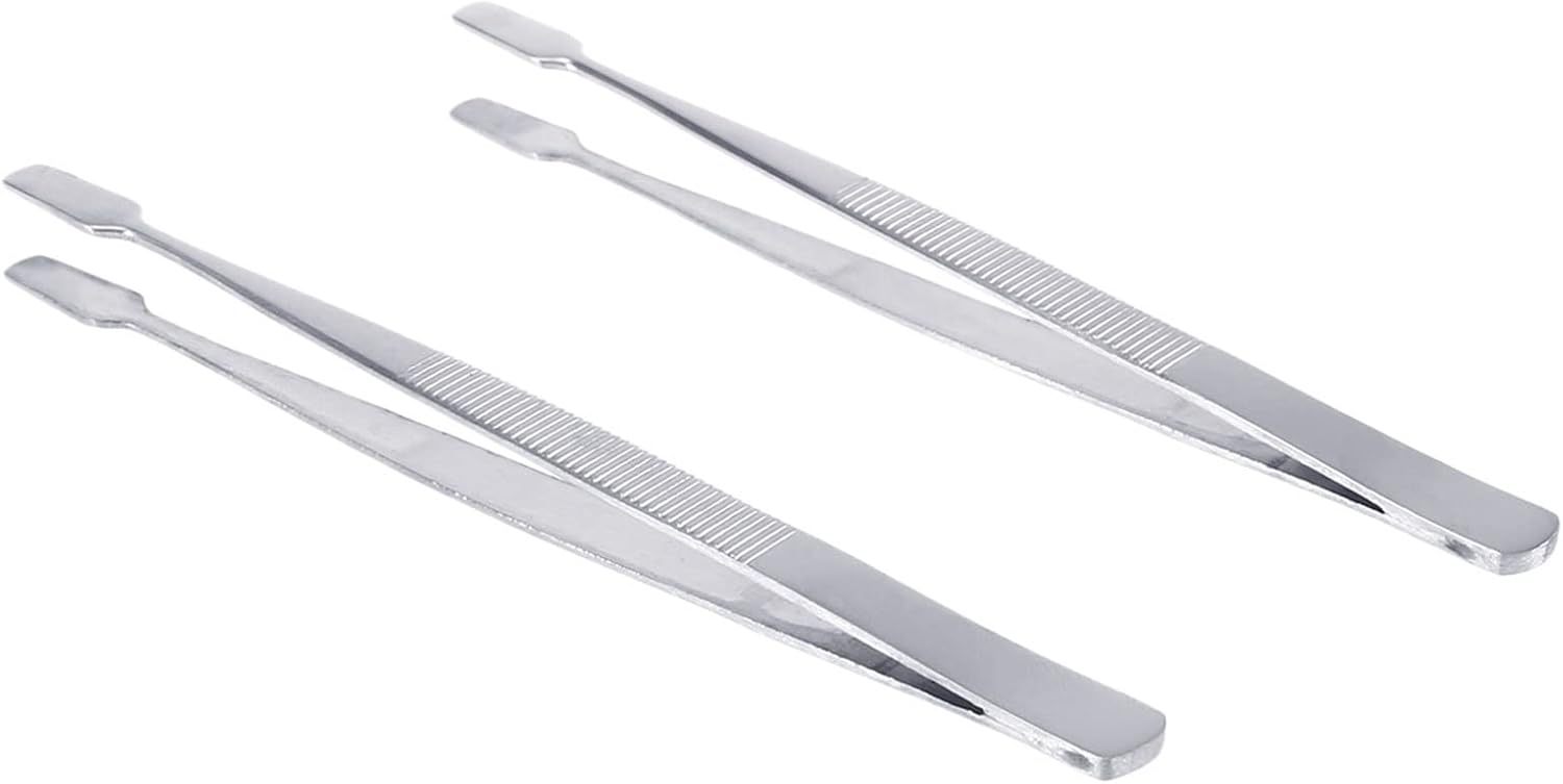 INLIMA Tweezers Stamp Tweezers Philately Tweezer Tool Collector Tongs Stamps Collecting Toolssupplies Craft Stainless Steel Collectorslong