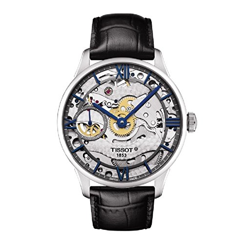 Tissot Herren T0994051641800 Schweizer Automatikuhr mit Analoganzeige, schwarz, modern, Schwarz , Armband