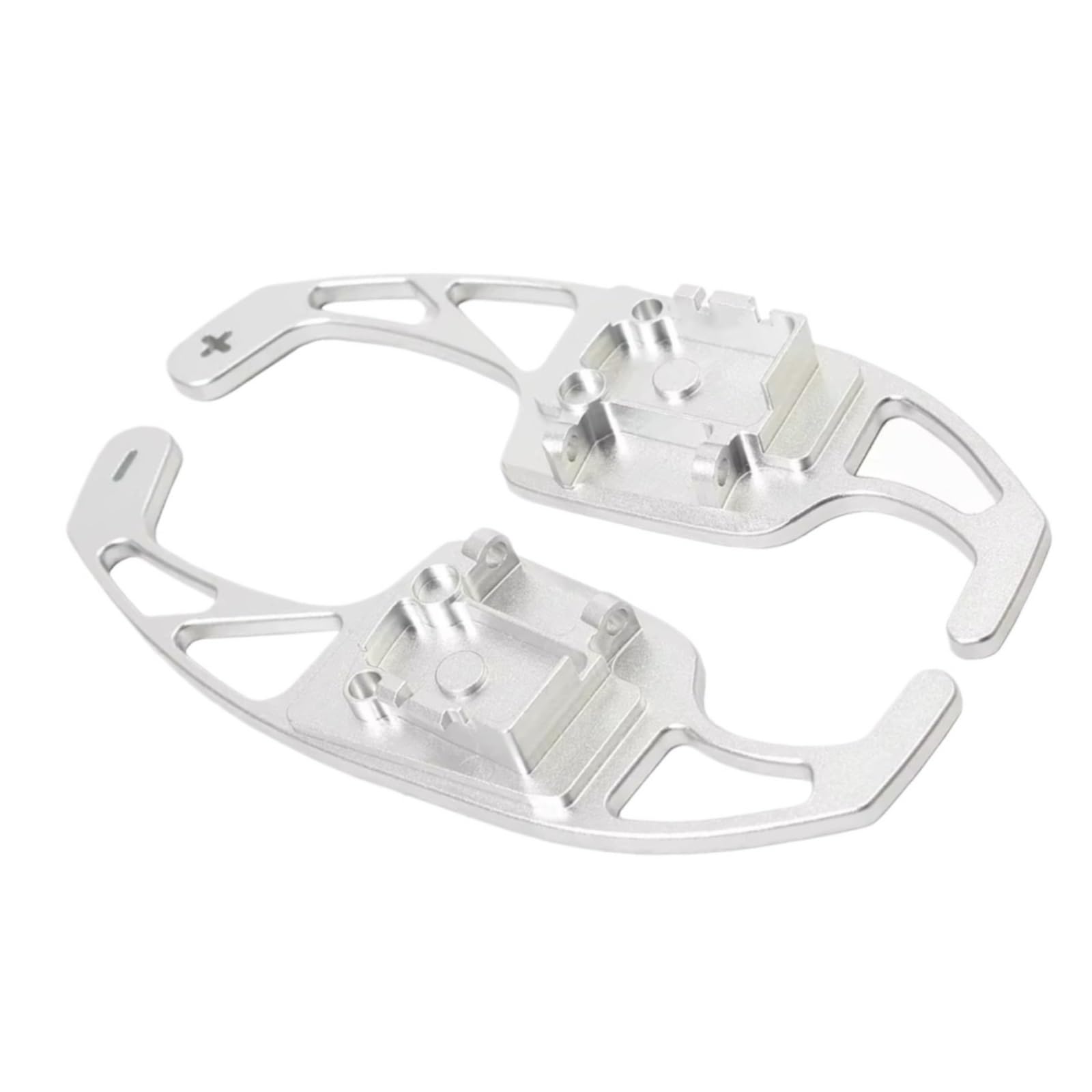 XINWELZ Car Shift Paddles Compatible with VW for Tiguan 2009-2015 for Sharan 2012-2016 for Passat for B6 2011-2015 Car Steering Wheel Paddle Shifter(White)