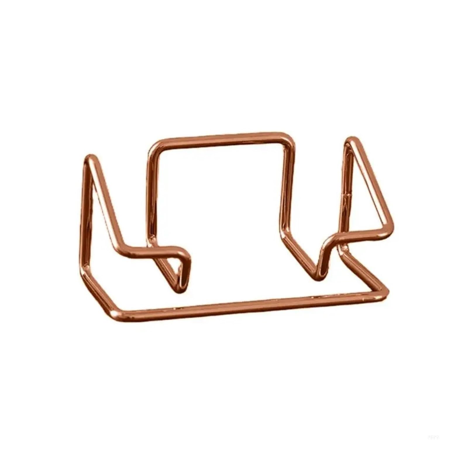 Btryldcfa Rose Gold Gold Business Card Holder Desk Desktop Card Organiser Metal