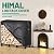 Himal Log Rack Cover Waterproof Firewood Cover Fit 4FT Wood Rack