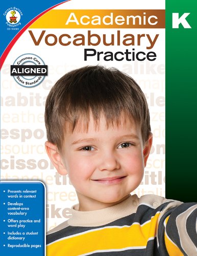 Academic Vocabulary Practice: Kindergarten