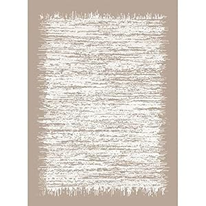 MANI TEXTILE TPS_BEIB_BEI_80 Teppich, Polyester, Beige, 80 x 150