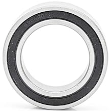 [1-Pack] 6906-2RS - Deep Groove Radial Ball Bearing 30 mm x 47 mm x 9 mm ID x OD x Width Double Rubber Seal with C3 Clearance
