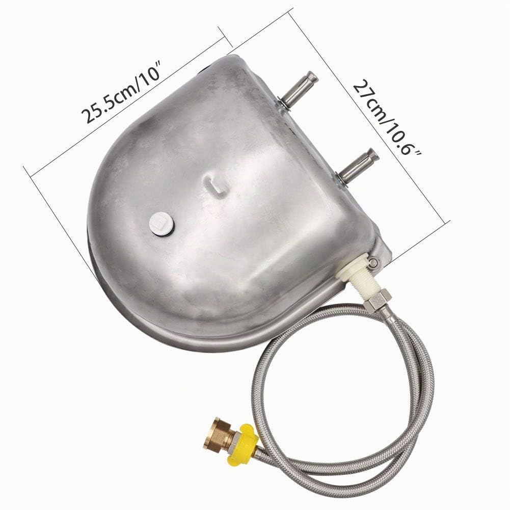 4 in 1 Abreuvoir Automatique pour Bovins avec Tube en Acier Inoxydable pour Mouton, chèvre, Cheval, Bol d'eau pour Chien Gamelle Automatique pour Cheval