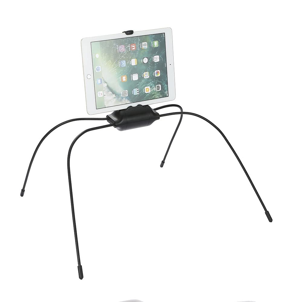 Support smartphone pour lit et canapé flexible pliable noir - 8