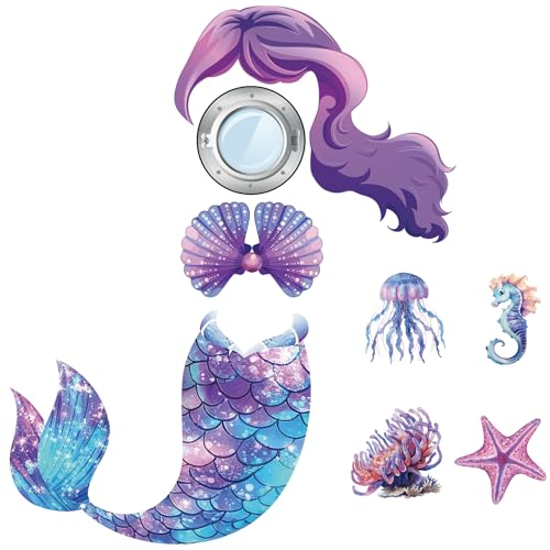 Imanes Decorativos de Sirena para Puerta y Refrigerador