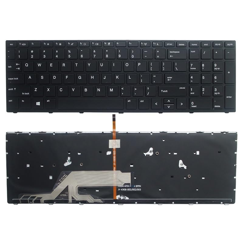 Clavier rétroéclairé HP ProBook 470 G5 américain pour portable PC