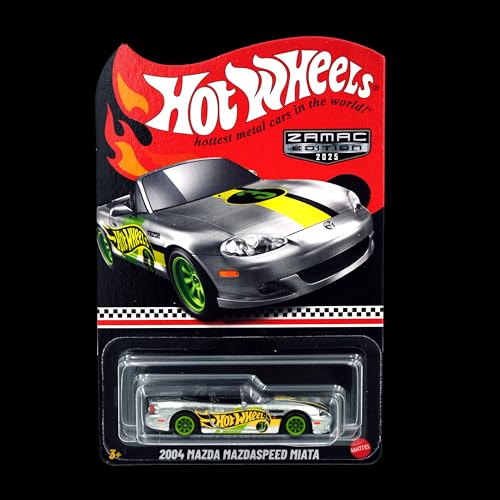Image of Hot Wheels Collector Edition | Premium Die-Cast Metal Car for Kids & Collectors | Rare One-Time Release Model for Boys | No Restock Limited Edition (2004 Mazda MazdaSpeed Miata (2025))