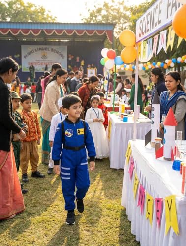 Image of FancyDressWale Community Helper & Career Role Play Costume for Fancy Dress Pilot, Navy, Army, astronaunt, Police Costumes