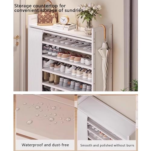 Meuble de rangement à chaussures pour optimiser une entrée accueillante