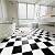 20-Pack Peel and Stick Floor Tiles Vinyl Floor 12 x 12 inch Self Adhesive Waterproof Flooring Planks DIY for Bathroom, Kitchen, Living Room, RV, Cover 20 Sq. Ft, Black and White