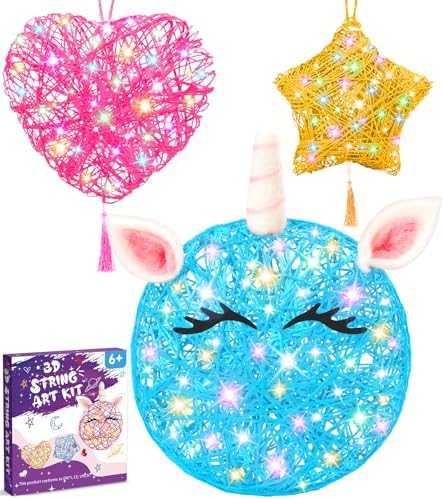 Kit de Manualidades 3D para Niños con Luces LED y Globos