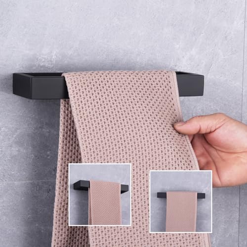 Gerzwy Bathroom Accessory 2-Piece Set Sus 304 Stainless Steel Toilet Paper Holder Towel Ring Wall Mount thumb #6