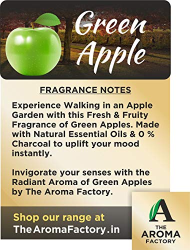 Image of The Aroma Factory Green Apple,Fresh Active & Lavender Agarbatti for Pooja,Luxury Incense Sticks,100% Herbal Fragrance Agarbathi (Bottle Pack of 3x100g)