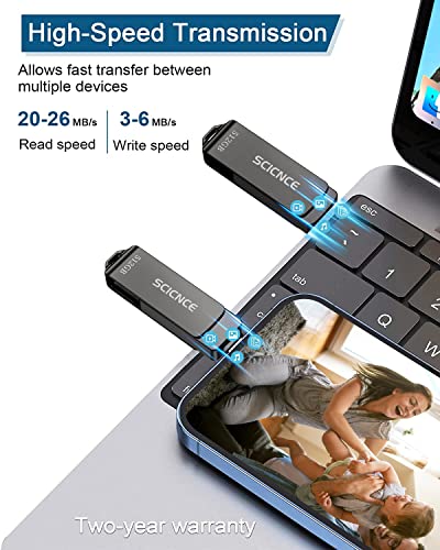 Scicnce 512Gb Photo Stick Iphone Flash Drive, For Iphone Usb Memory Stick Thumb Drives Usb Stick External Storage Compatible With Iphone Ipad Android Pc (Dark Grey) #TOP3