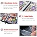 900 Pockets Basketball Card Binder,Basketball Trading Cards Holder Card Collectors Album,Waterproof Card Storage Book with Removable Sleeves,Compatible with Basketball Cards 2024-25 Sports Cards