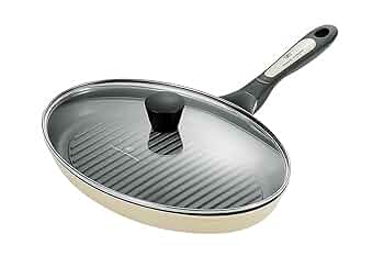 IH対応　しばのキッチン　オーバルグリル蓋付き IH対応 しばのキッチン オーバルグリル蓋付き