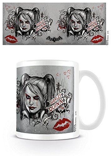 Batman Arkham Knight - Harley Quinn taza de cerámica en caja de regalo
