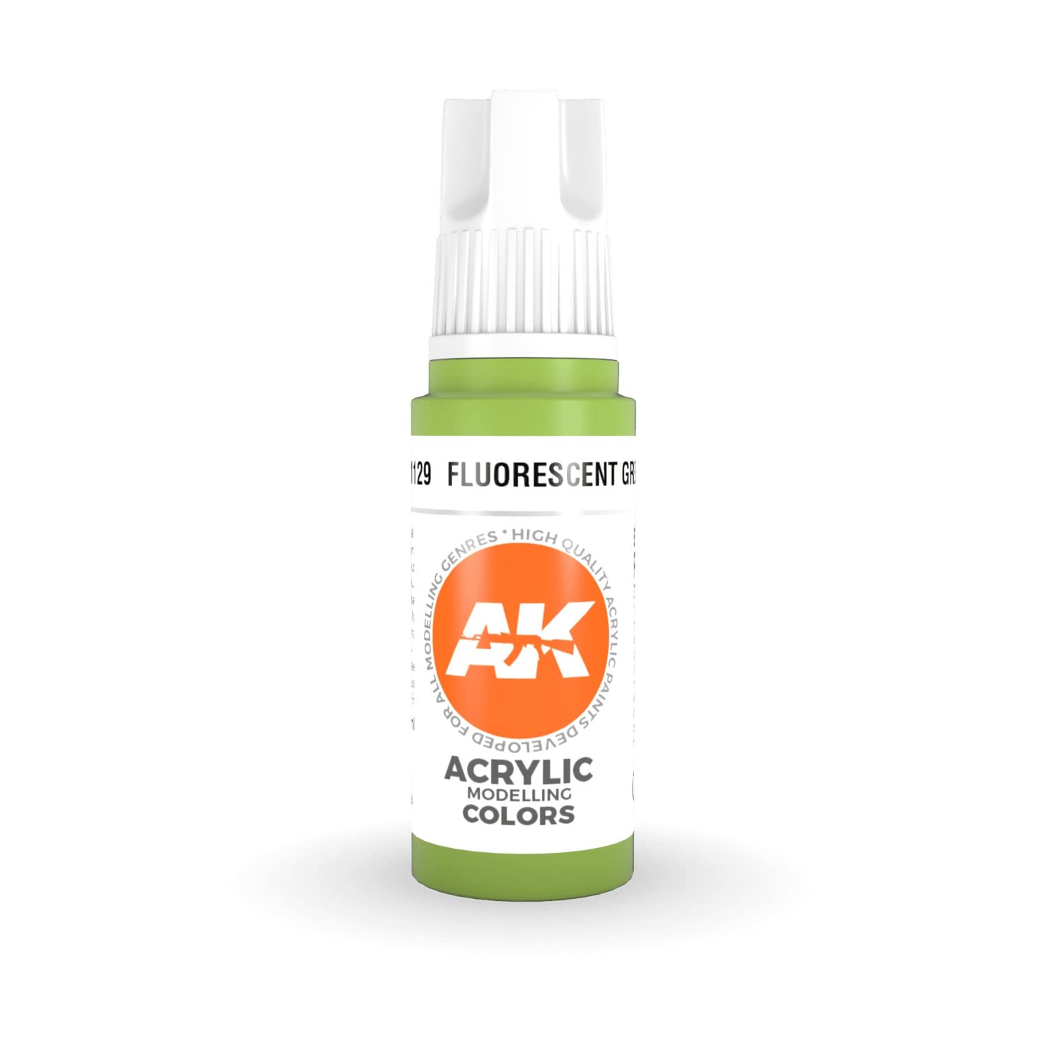 Ak Interactive Green 3Rd Gen Acrylic Fluorescent 17Ml