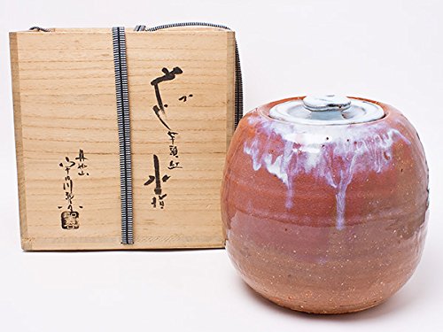 Amazon｜宇田川聖谷 作 萩芋頭紅水指 utagawa-01｜抹茶碗
