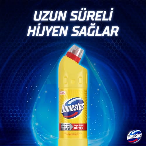 Domestos Limon Ferahlığı Mikrop Öldürücü Çamaşır Suyu 750 mL