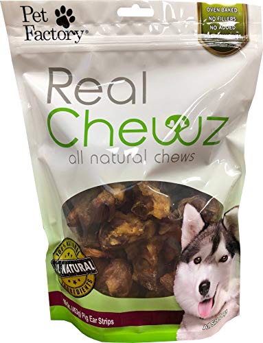 Pet FactoryReal Chewz Piggy Bites Dog Chew Treats, 100% All-Natural - 16 oz