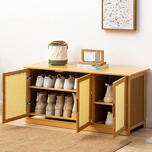 Étagère à chaussures compacte avec housses : meuble d'entrée - 3