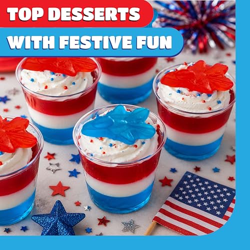 Patriotic Candy, Red White and Blue Candy, Airplane Gummies - 2 Lb Pack - image 6