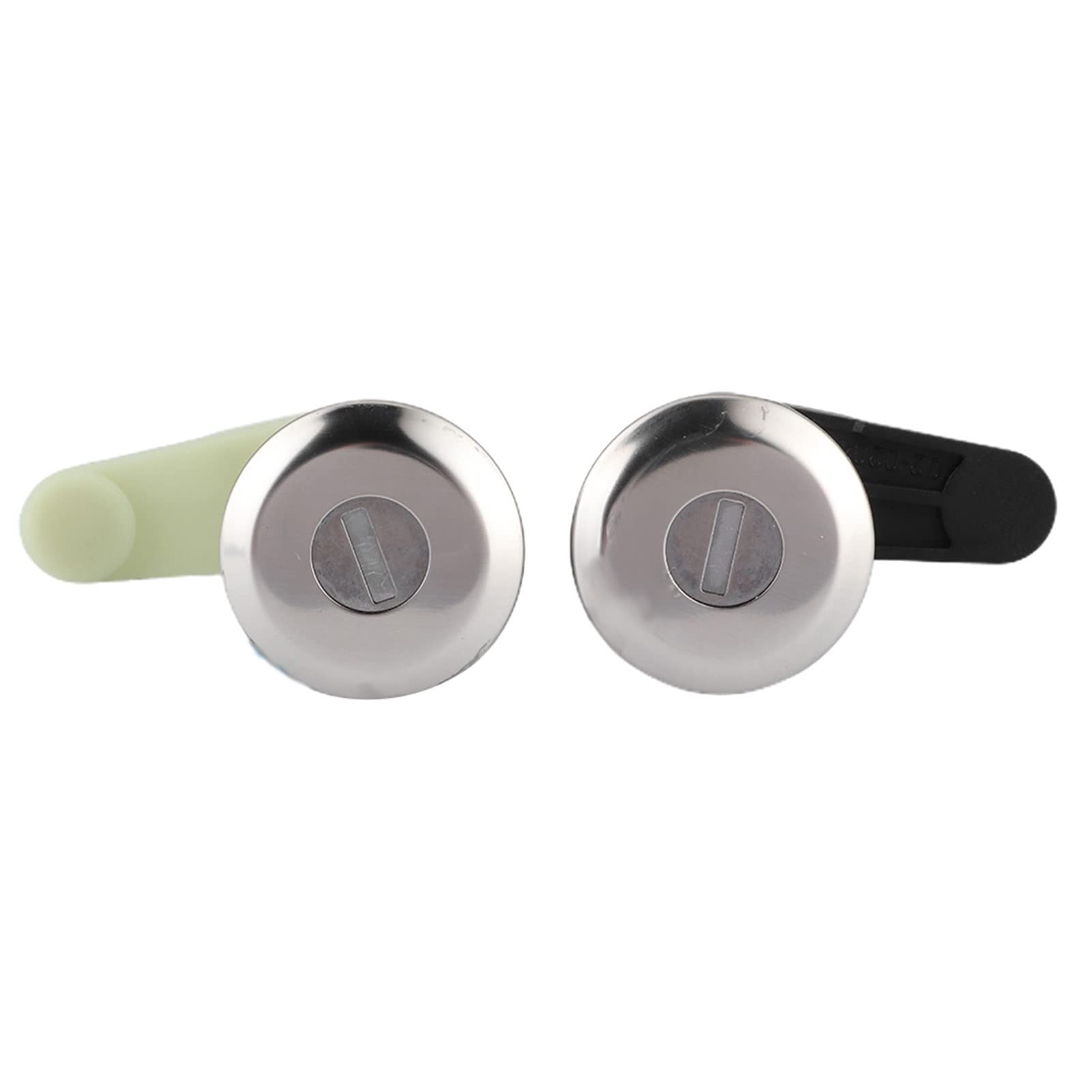 1 par de Cilindros de Cerradura de Coche con Llave, Kit de Cilindro de Cerradura de Puerta con Llave 7701468981 Apto para I Scenic I II Thalia