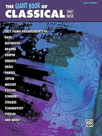 The Giant Book of Classical Piano Sheet Music: Easy Piano-Wow! eBook