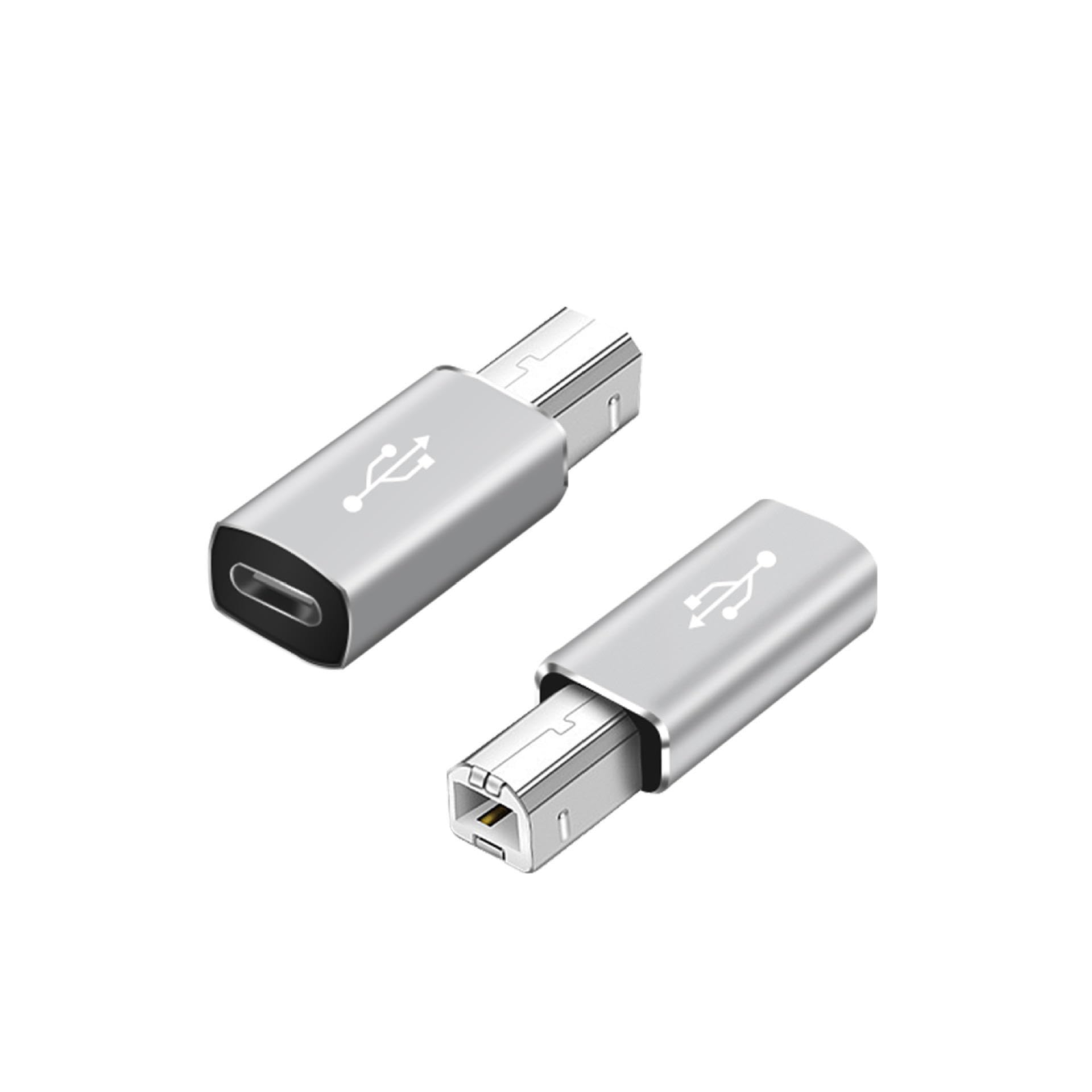 FORIDA USB Type C Female to USB B Male Adapter for Scanner Printer Converter Data Transfer Adapter for MIDI Controller Keyboard-image-34