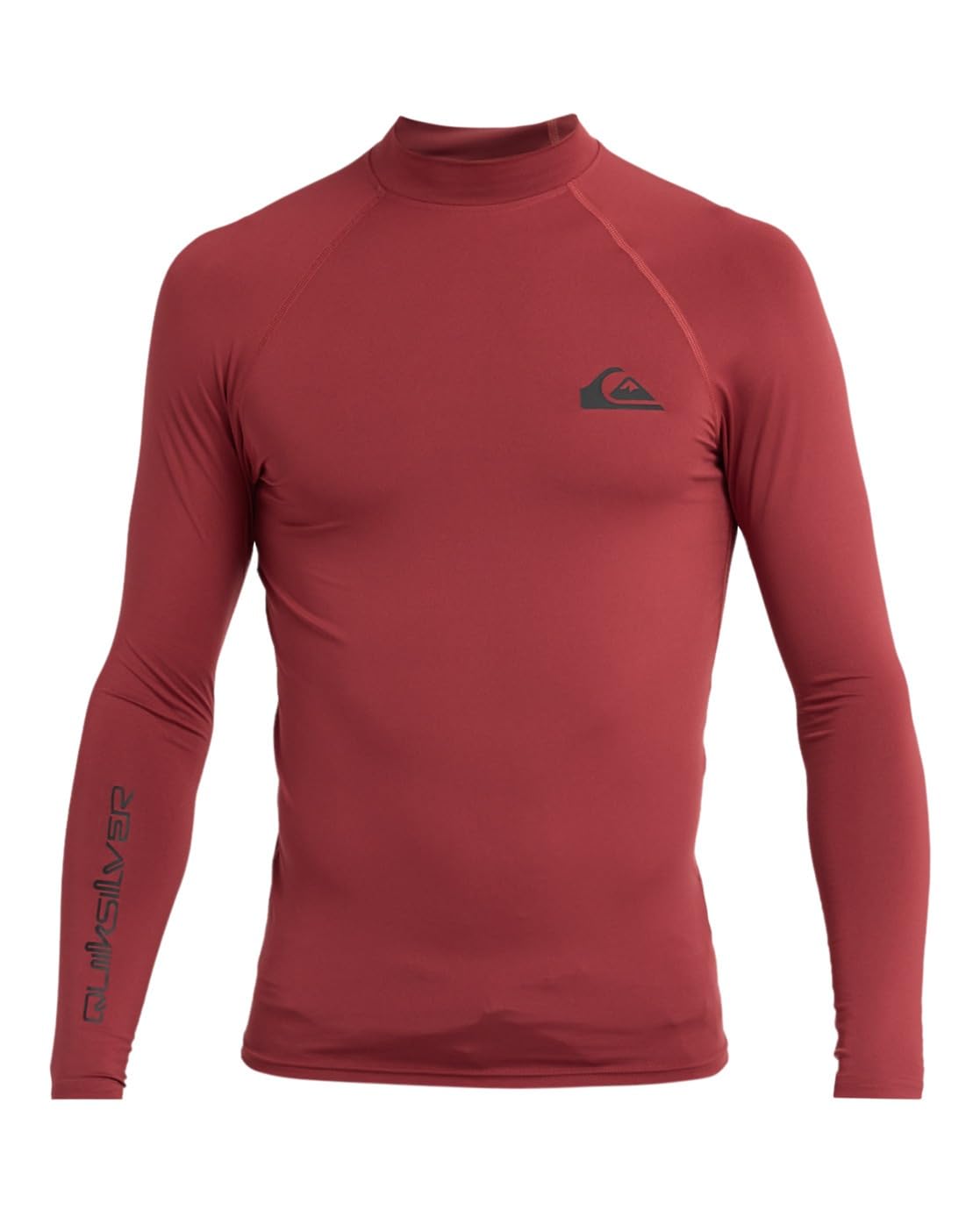 Quiksilver Mens Everyday Upf50 Ls T-shirt, Burnt Russet, M EU