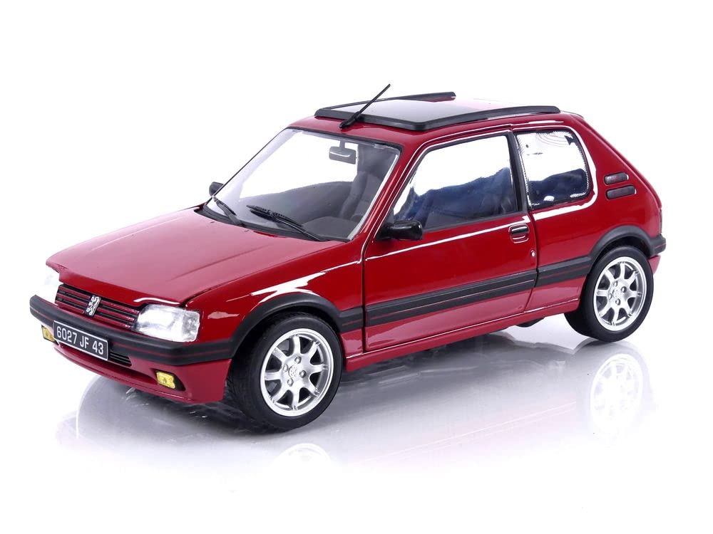 Amazon | ノレブ 1/18 プジョー 205 GTi 1.9 PTS Rims 1991 レッド