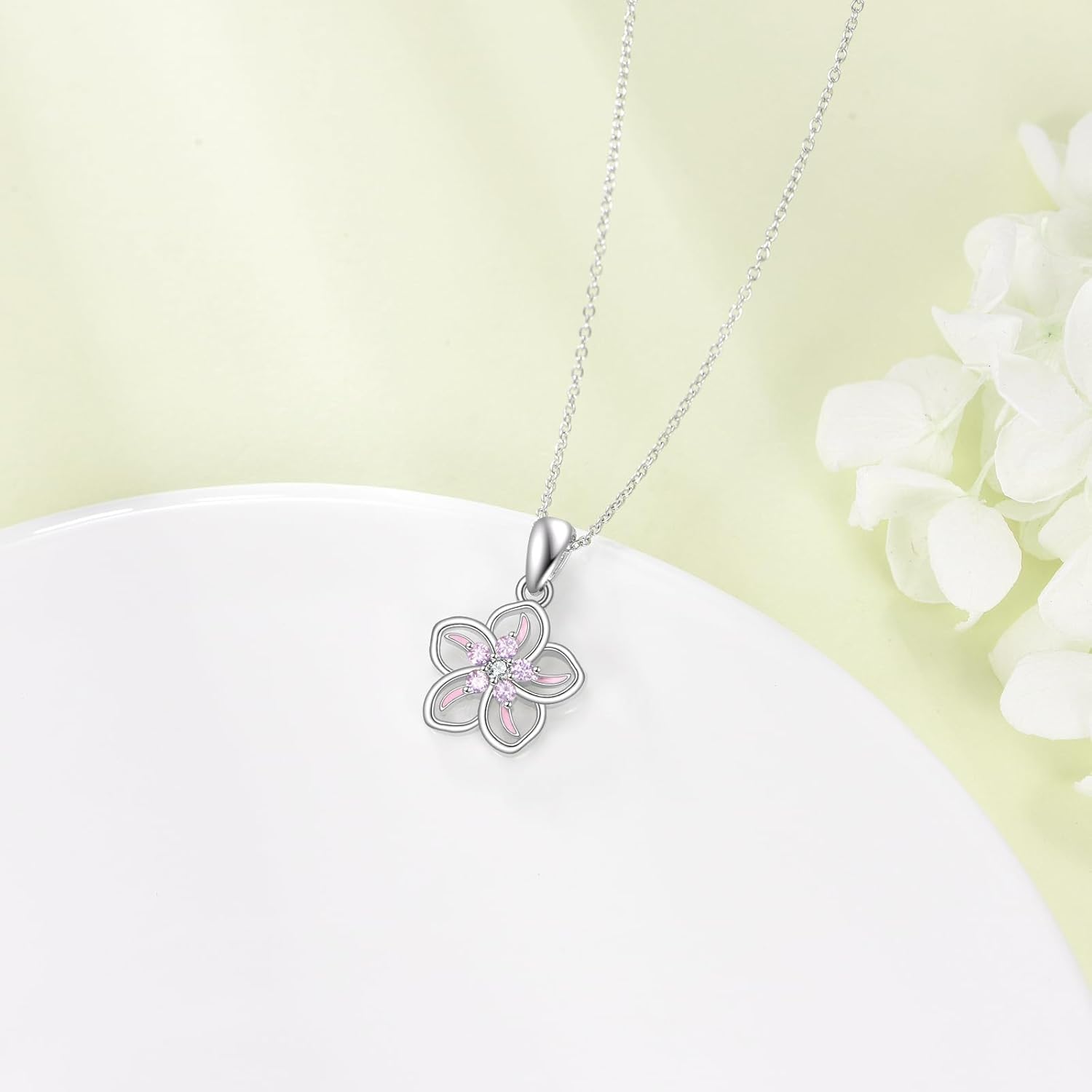 LUHE Celtic Knot Necklace Sterling Silver Celtic Knot Pendant Trinity Knot Jewelry Women's Irish Gift - Image 2