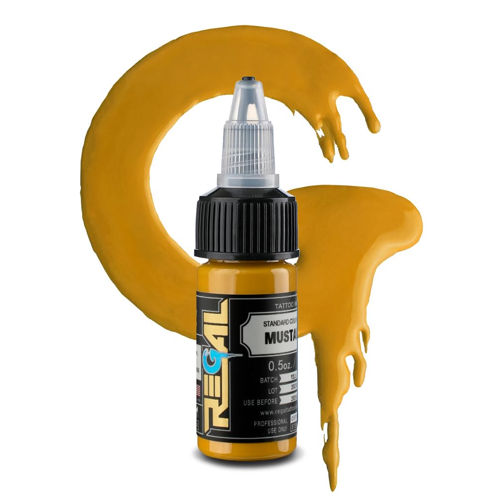 Regal Tattoo Ink (Mustard 1/2oz)