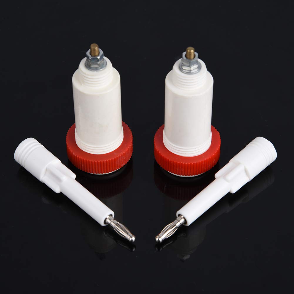 10KV Brass ABS white and red banana cross jack high