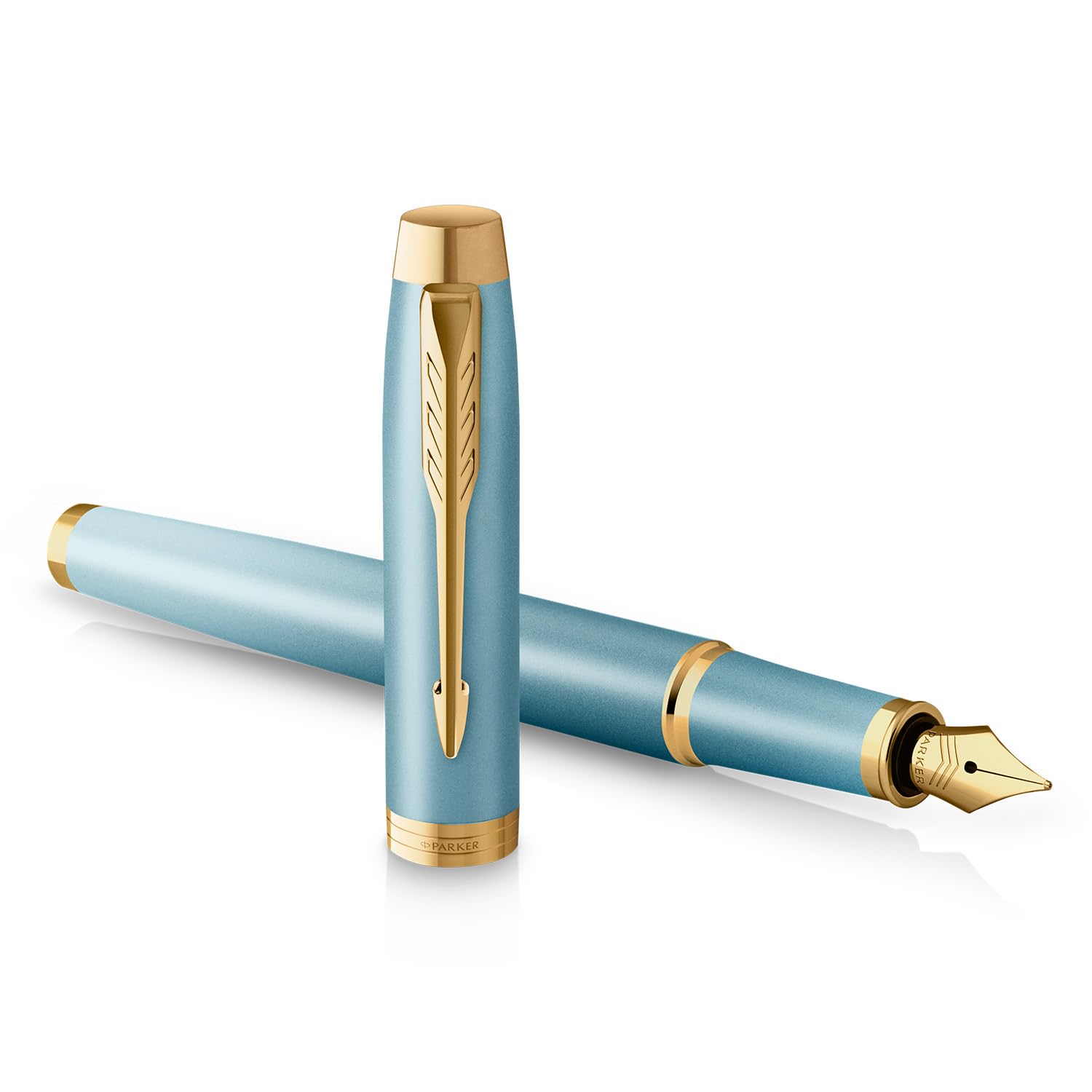 PARKER フランス製万年筆585 ターコイズブルー
