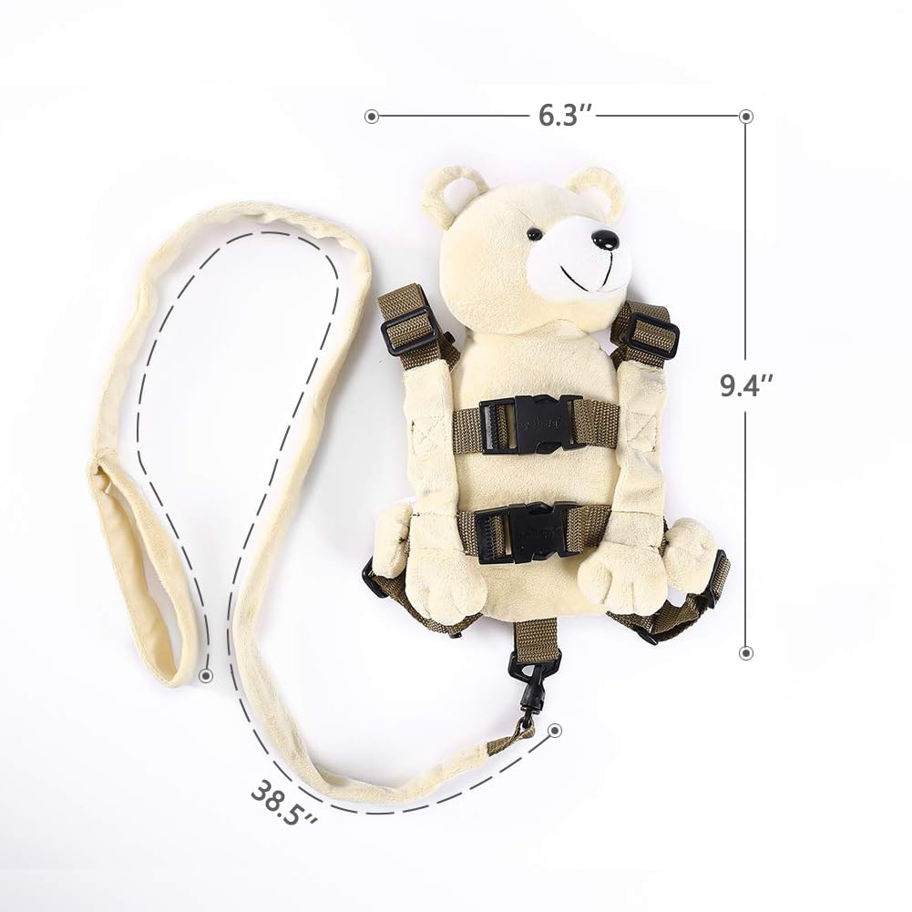 Mochila con arnés de seguridad 2 en 1 para niños pequeños y correa para caminar para niños de 1 a 3 años