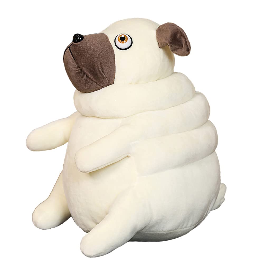chubby dog stuffed animal