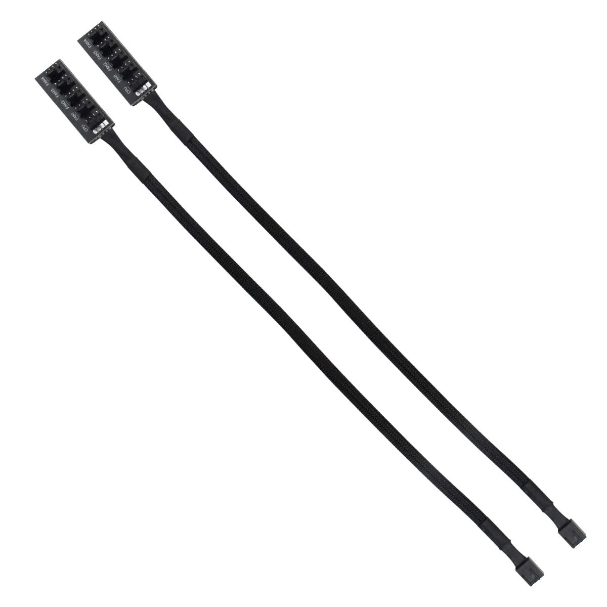 2x 4-Pin PWM-Lüfter-Hub – Steuere Bis Zu 4 Lüfter Mit Einem Anschluss
