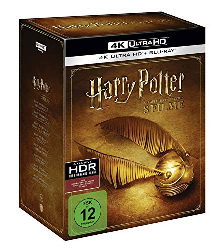 Harry Potter 4K Ultra-HD Complete Collection [Blu-ray] - contains 8 films