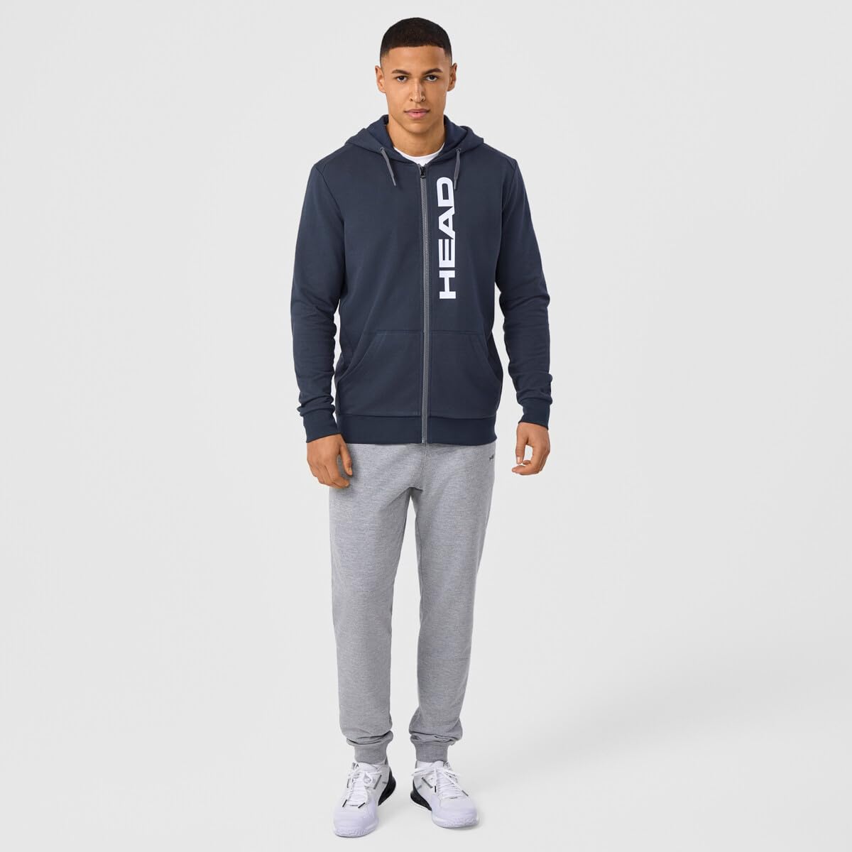 HEAD Club Original Hoodie Fz Men Sweat-Shirt à Capuche Homme (Lot de 1)