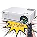 Produktbild 4K-kompatibler Projektor, Luximagen FUHD230 Full HD 1080p Beamer Native 6.800 Lumen, Digitale Dolby AC3 4D-Korrektur, bis zu 300 "LED-Heimkino Dual HDMI USB MKV Horizontale Korrektur