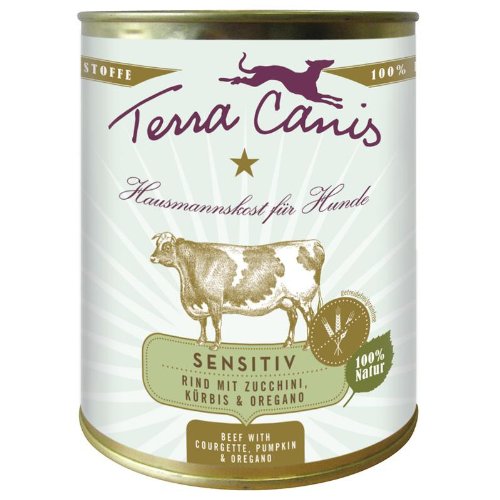 Terra Canis, cibo per cani, con manzo e zucchine