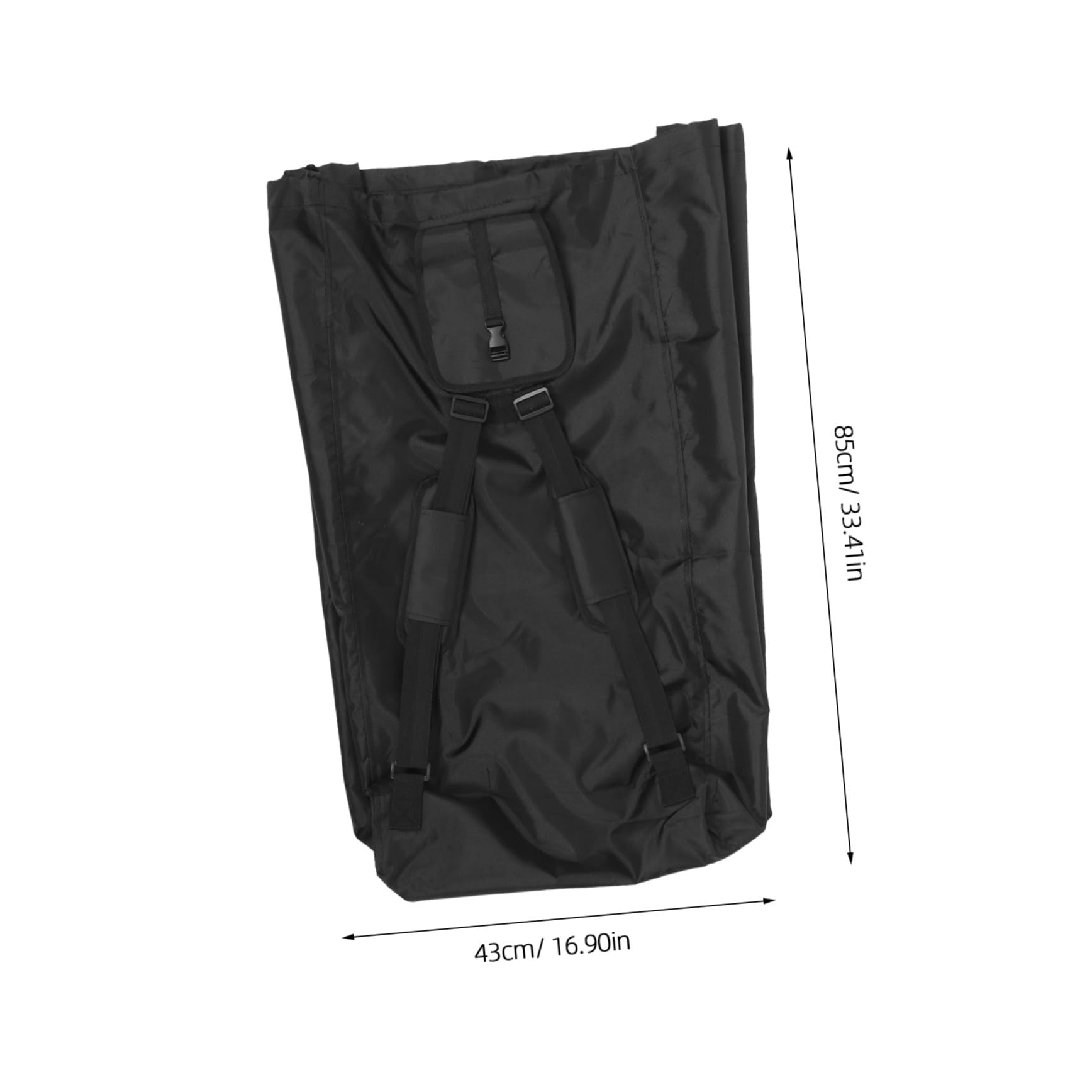Abaodam Borsa da Viaggio per Passeggino Tasca Anteriore Tasca Laterale per Borraccia Spallacci Regolabili e Imbottitura Posteriore Adatta per Contenere Pannolini Biberon e Giocattoli