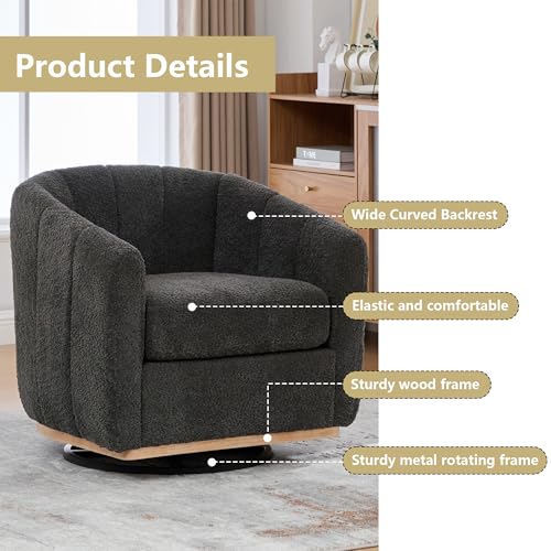 Sillón Plegable Chenille Chocolate miniatura 5